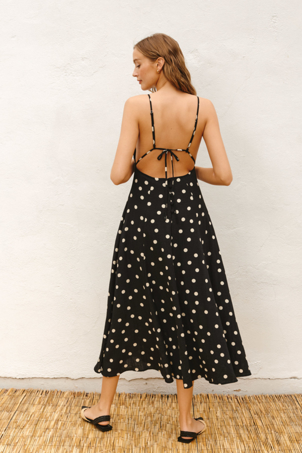 Show Out Open Back Maxi Dress