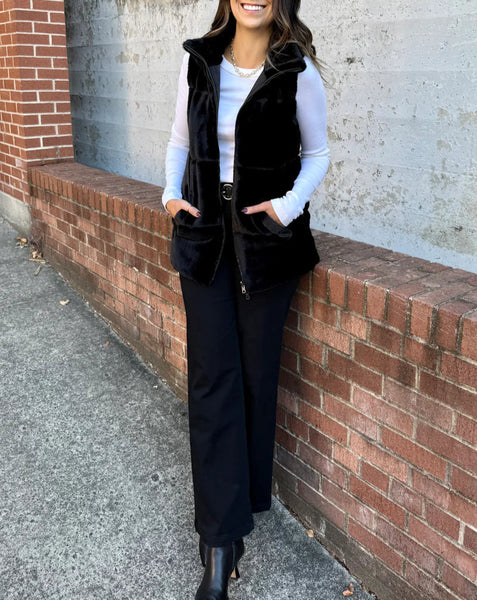 Dylan Reversible Fur Vest – Stevie Sister