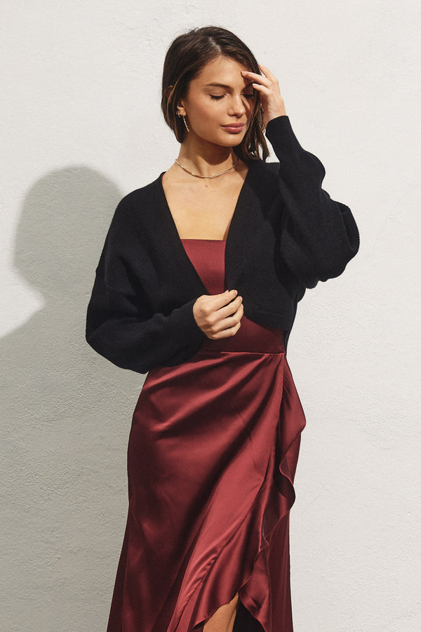 MG Marilyn Cardigan Black