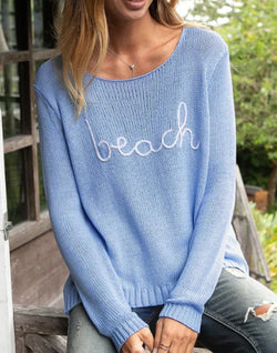 To The Beach Crew Sweater