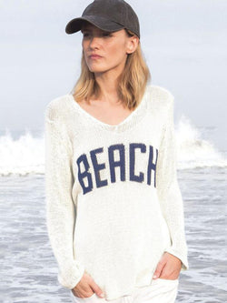 WDS Beach V Cotton Breaker White/Indigo