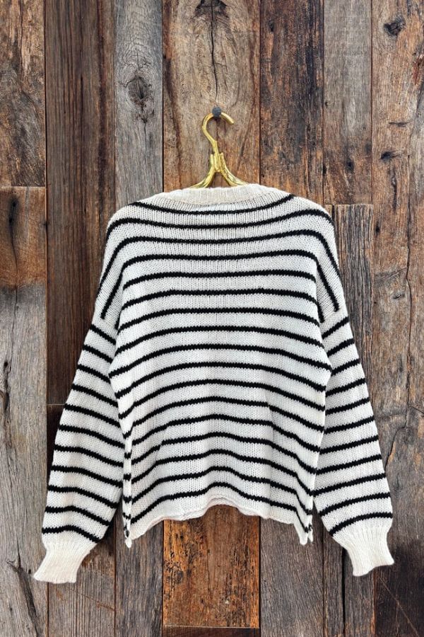 Madeline Striped Crew