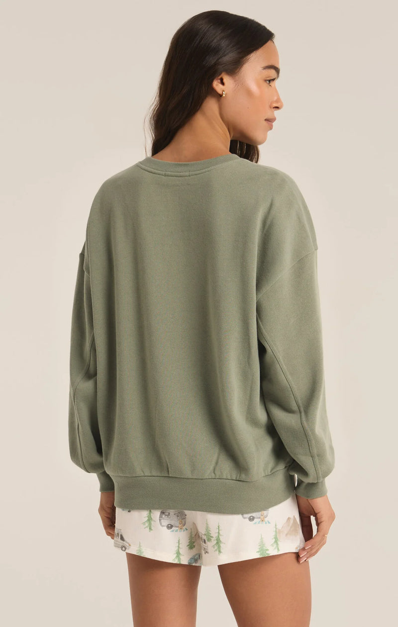 ZSP Oversized Camp Sweatshirt