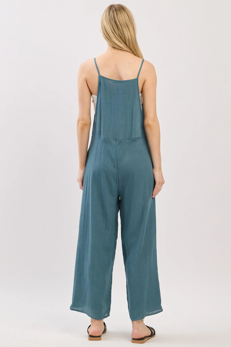 New Mia Jumpsuit Dark Slate