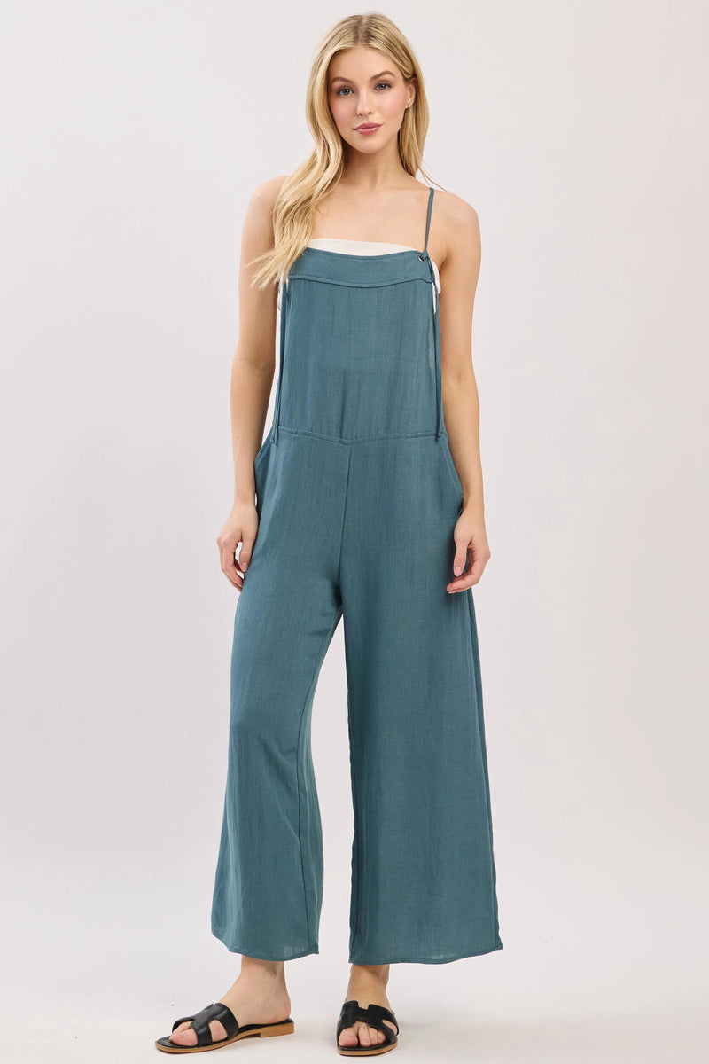 New Mia Jumpsuit Dark Slate