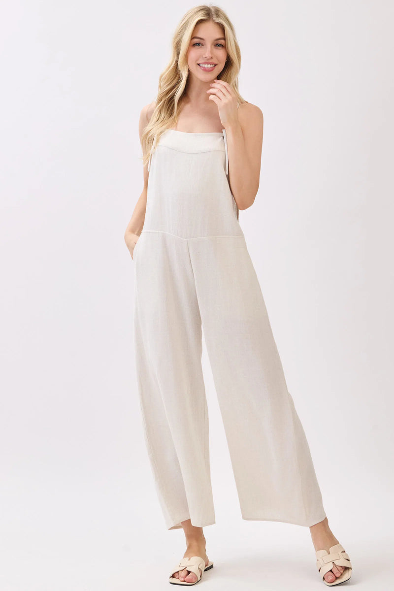 Mia Jumpsuit Oatmeal