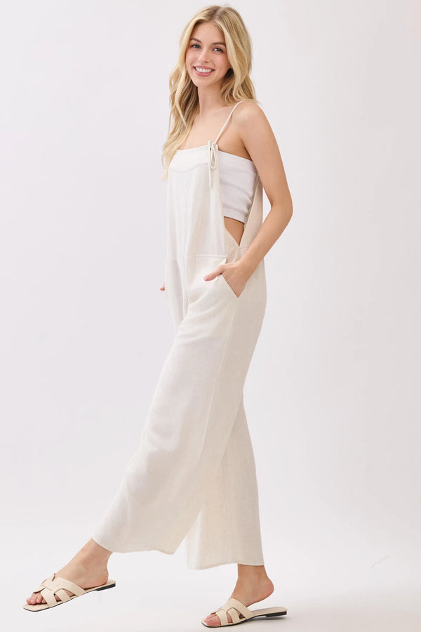 Mia Jumpsuit Oatmeal