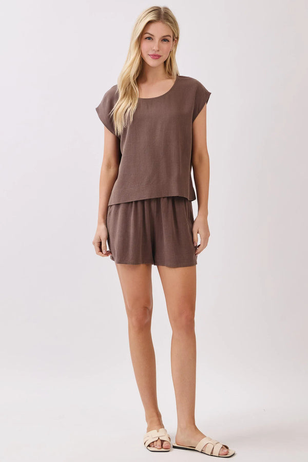 Selma Short Chocolate