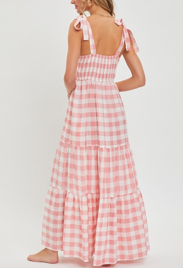 maxi dress for picnic Strawberry Picnic Maxi Dress – Stevie Sister