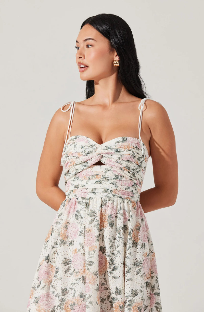 sariah midi dress Hale Bob Sariah Jersey Midi Dress - Ivory