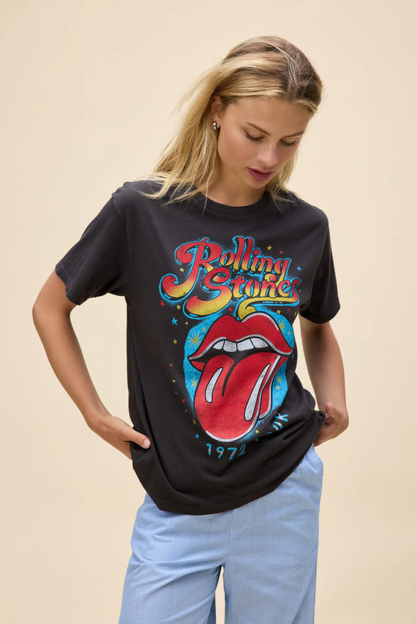 Rolling Stones 1972 Boyfriend Tee