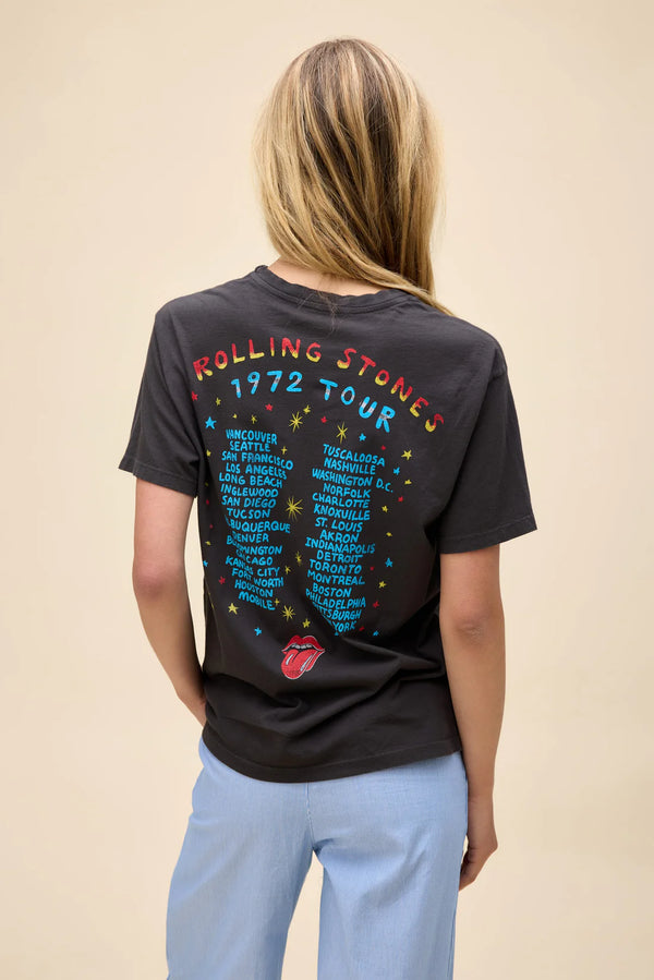 Rolling Stones 1972 Boyfriend Tee