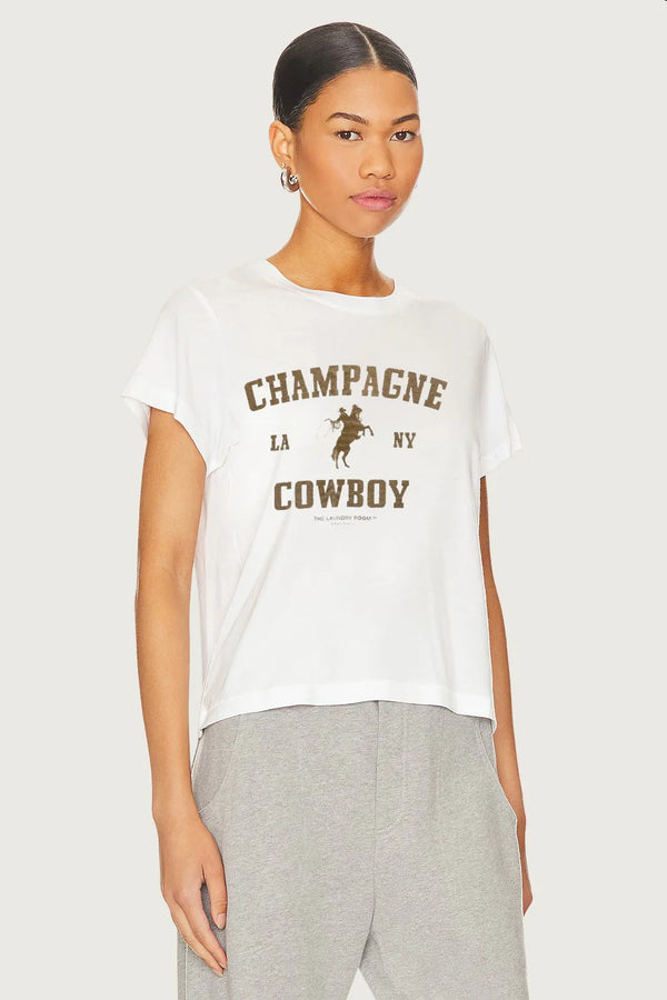 Champagne Cowboy-Perfect Tee