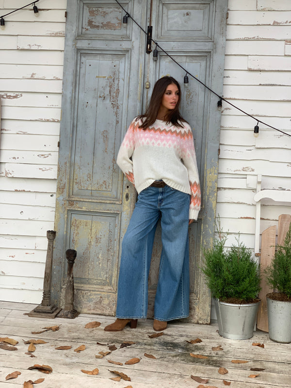 Jaxon Fair Isle Raglan