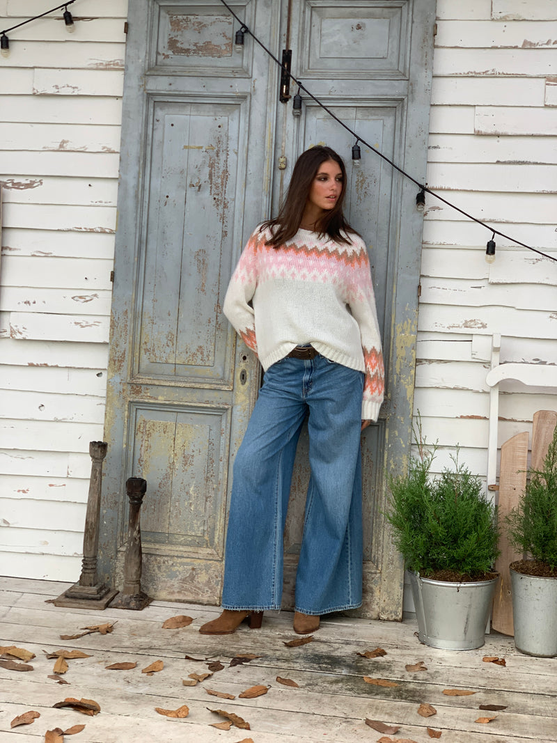 Jaxon Fair Isle Raglan