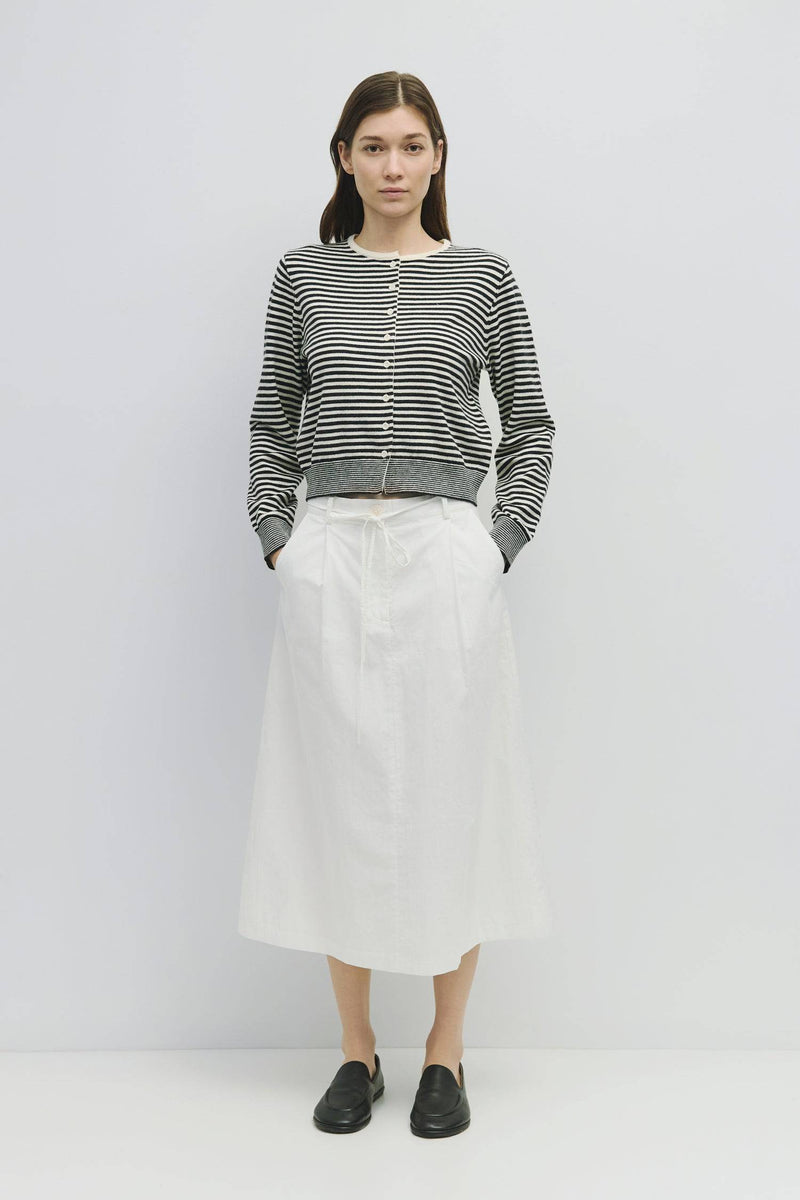 The Gary Cardigan Black/White