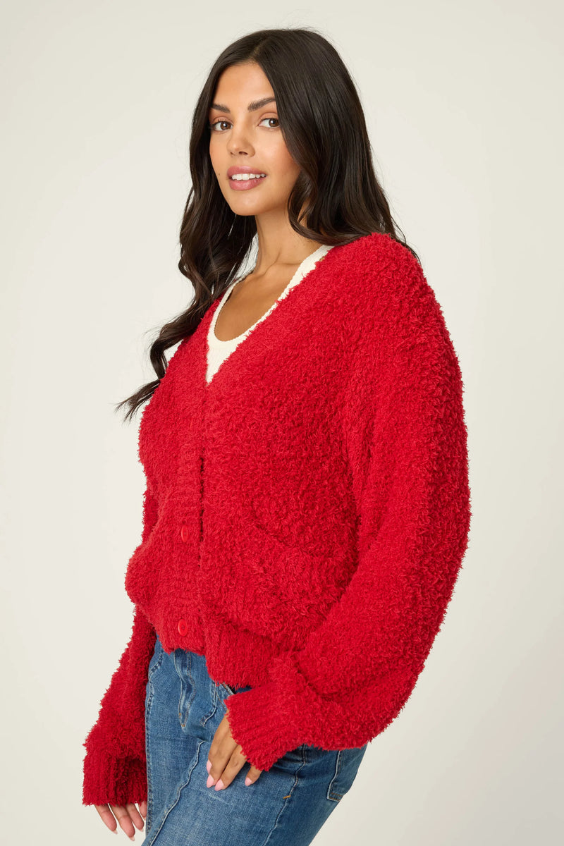 Cardigan Bundle Up Boucle