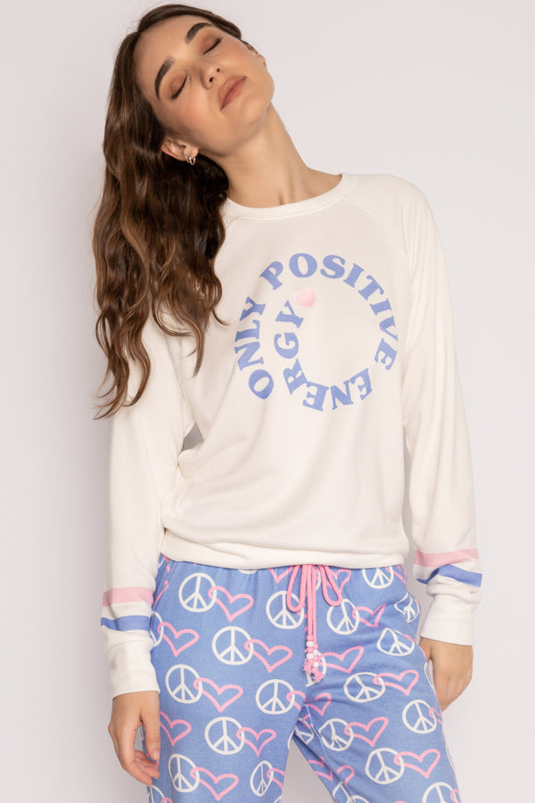 Peace and Love Long Sleeve Top