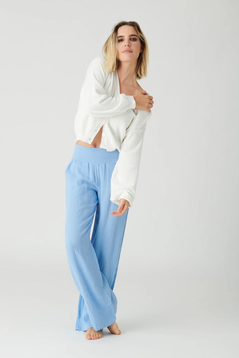 PJS Live In The Moment Pant Bright Blue