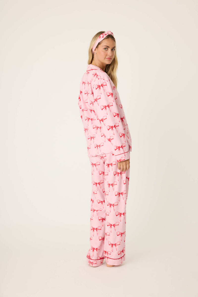 PJ Set Flannels Candy Pink