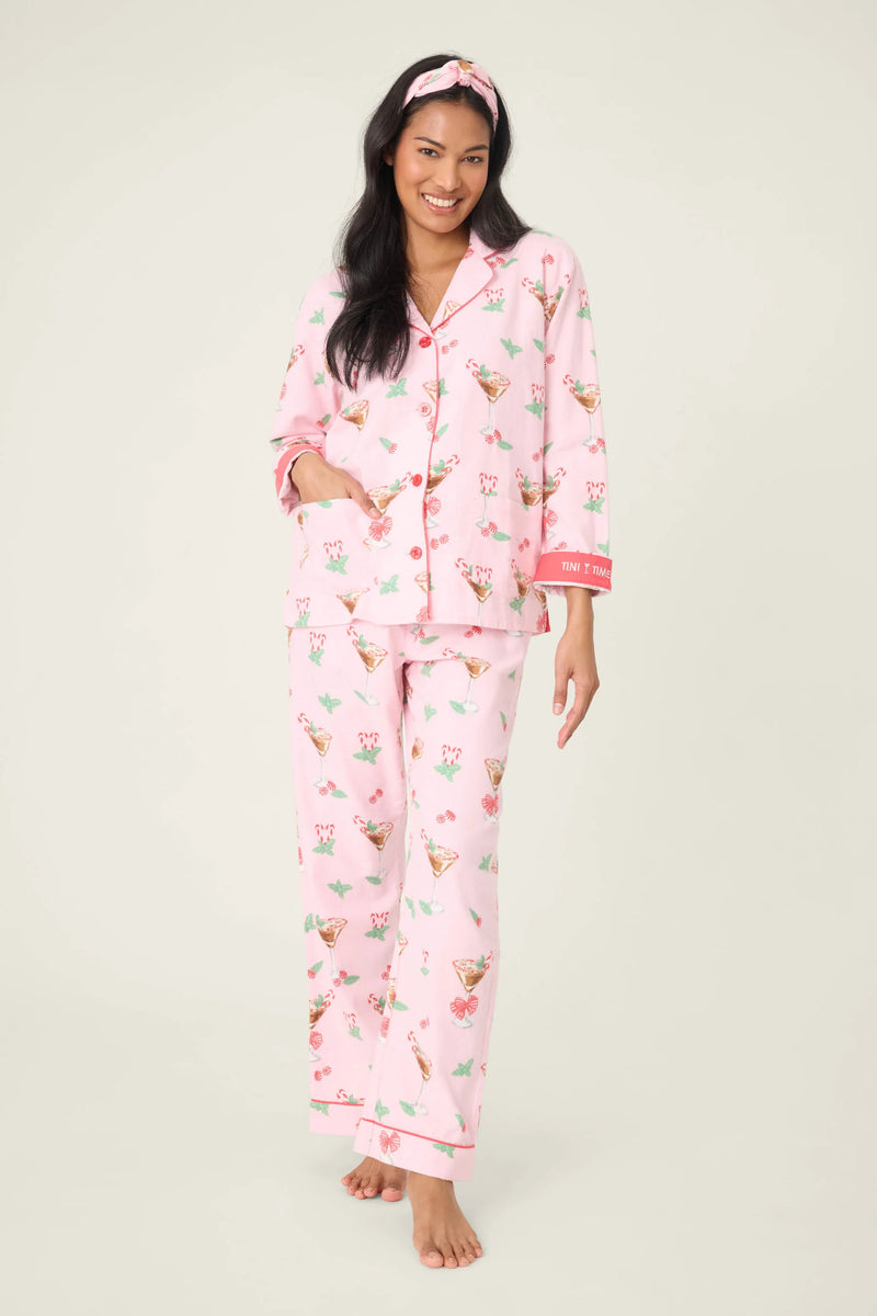 PJ Flannel Set Ballet Pink