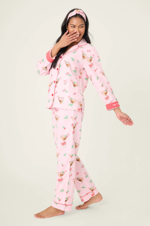 PJ Flannel Set Ballet Pink