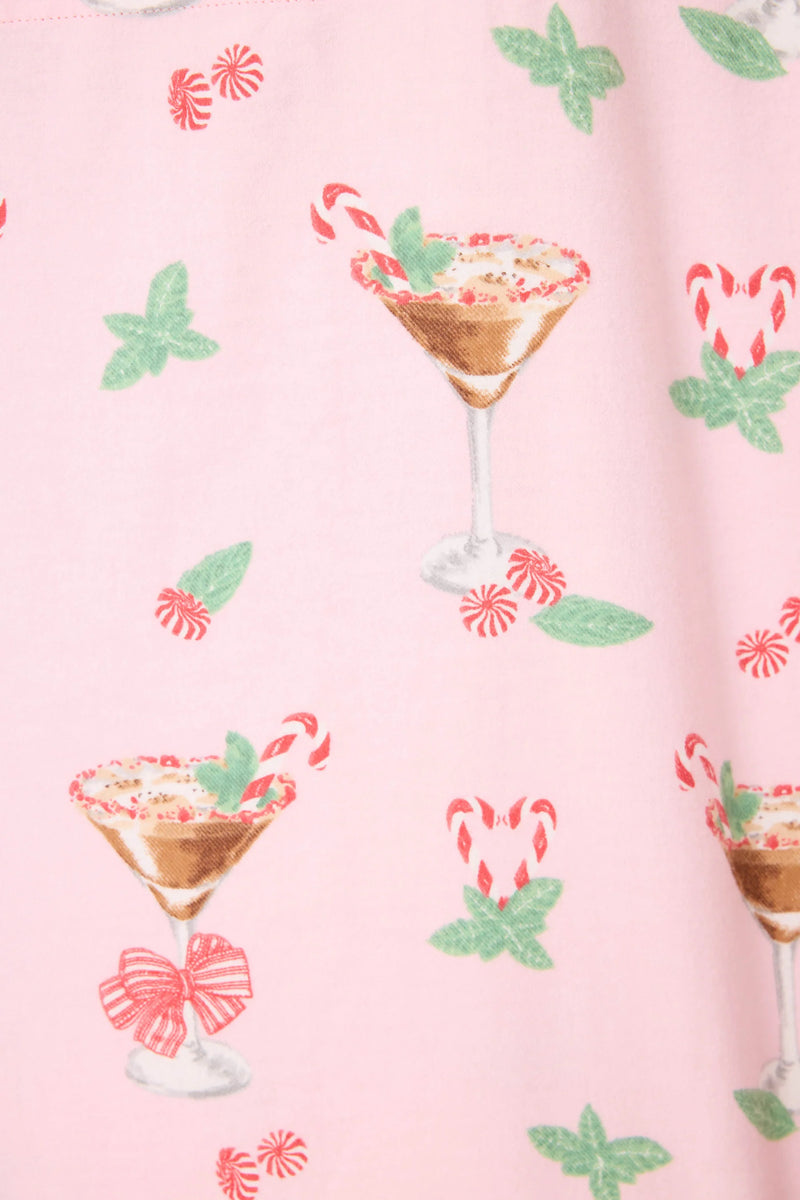 PJ Flannel Set Ballet Pink