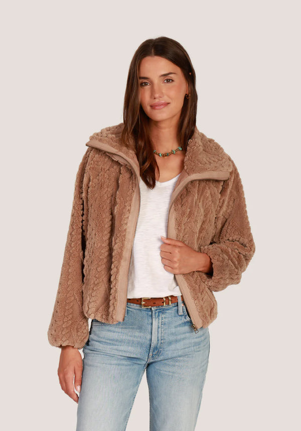 So Cozy Cable Jacket Natural