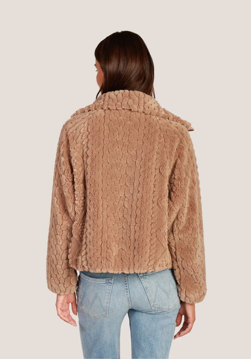 So Cozy Cable Jacket Natural