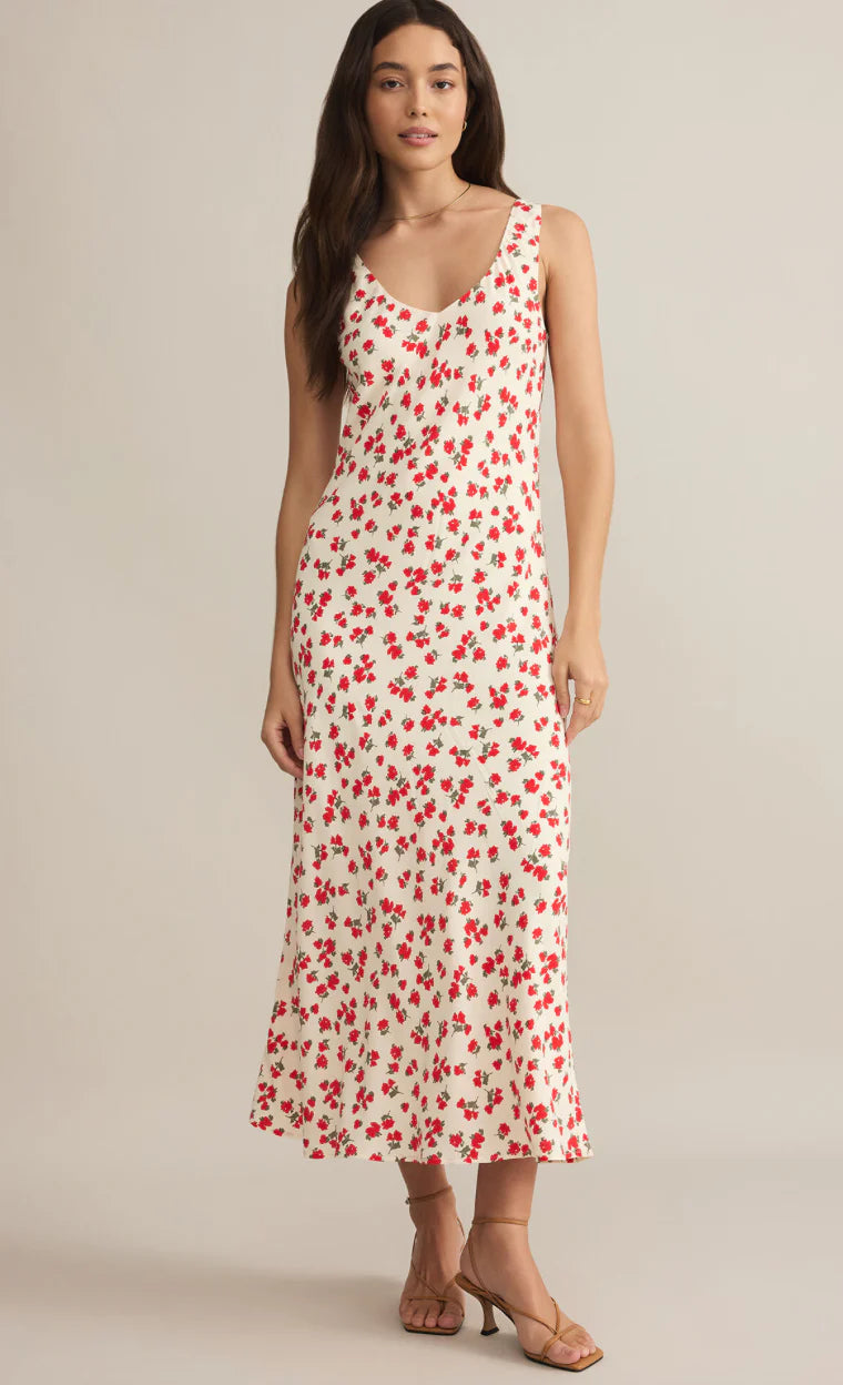 Hana La Rosa Ditsy Maxi Dress