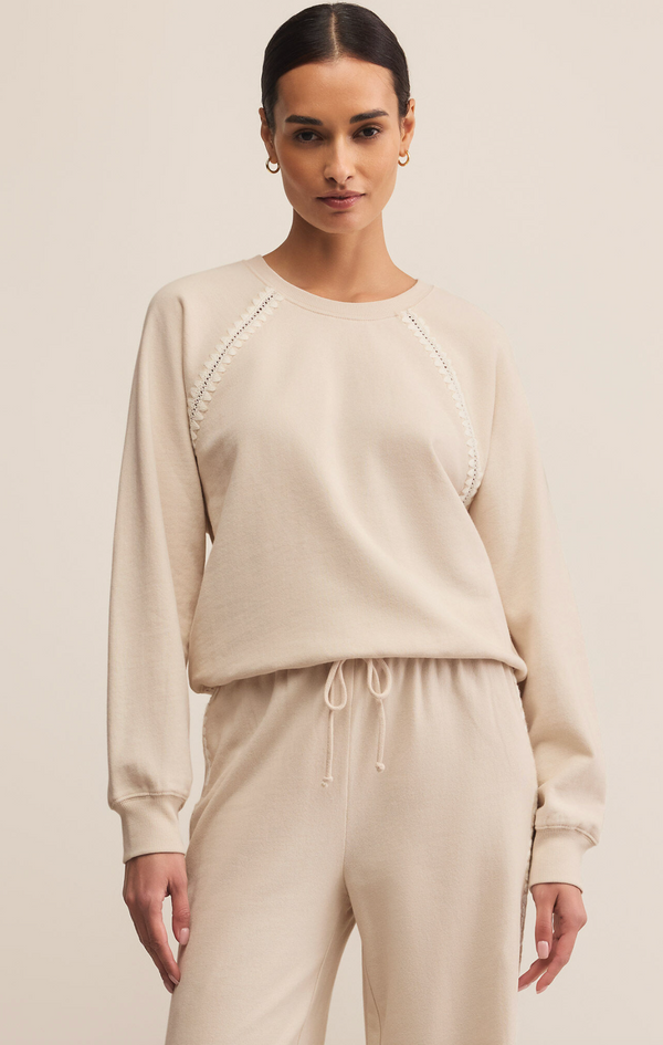 All Around Sweatshirt Crystal