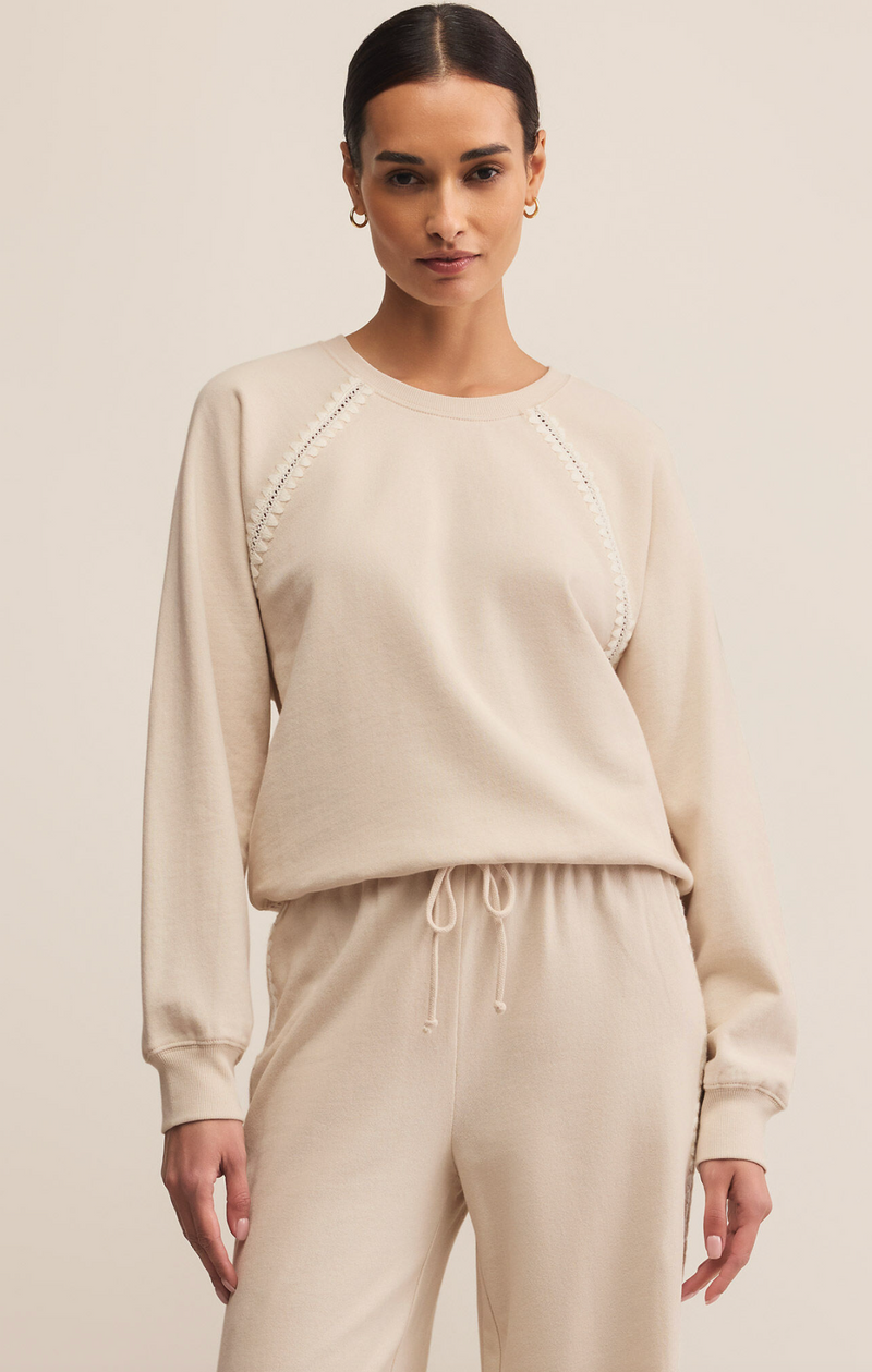 All Around Sweatshirt Crystal