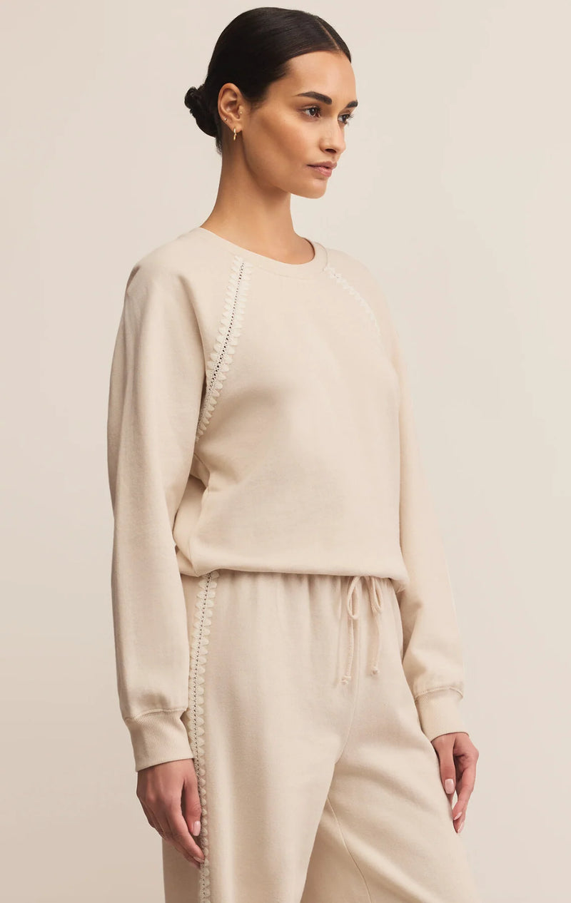 All Around Sweatshirt Crystal