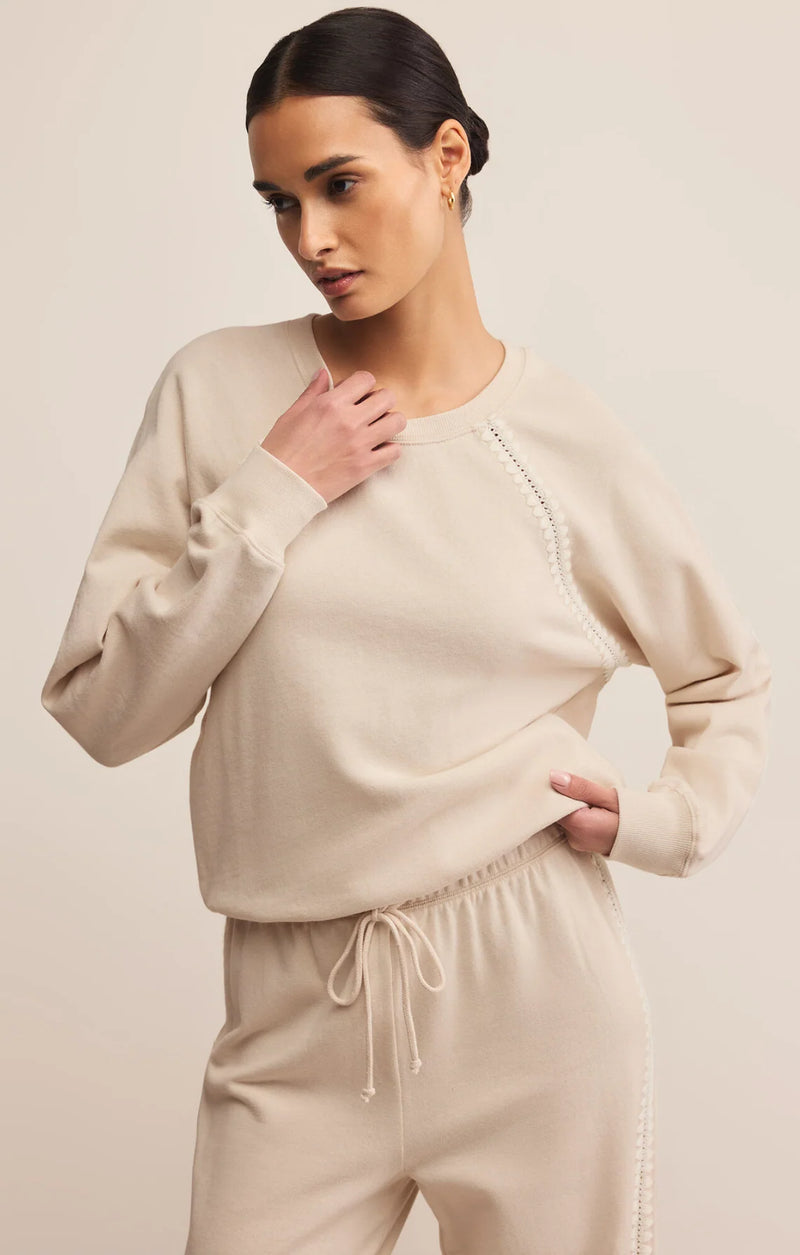 All Around Sweatshirt Crystal