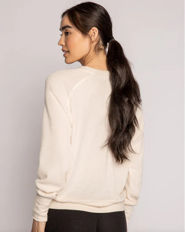 Long Sleeve Craving Corduroy Natural