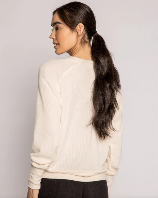 Long Sleeve Craving Corduroy Natural