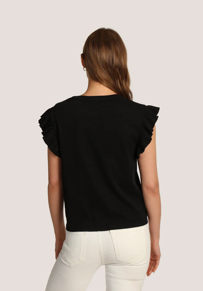 Ruffle Tip Tee
