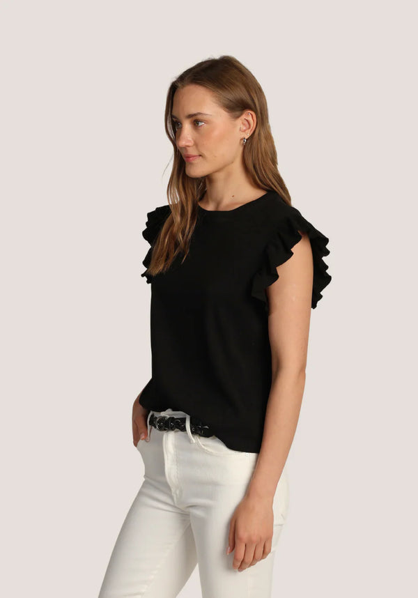 Ruffle Tip Tee