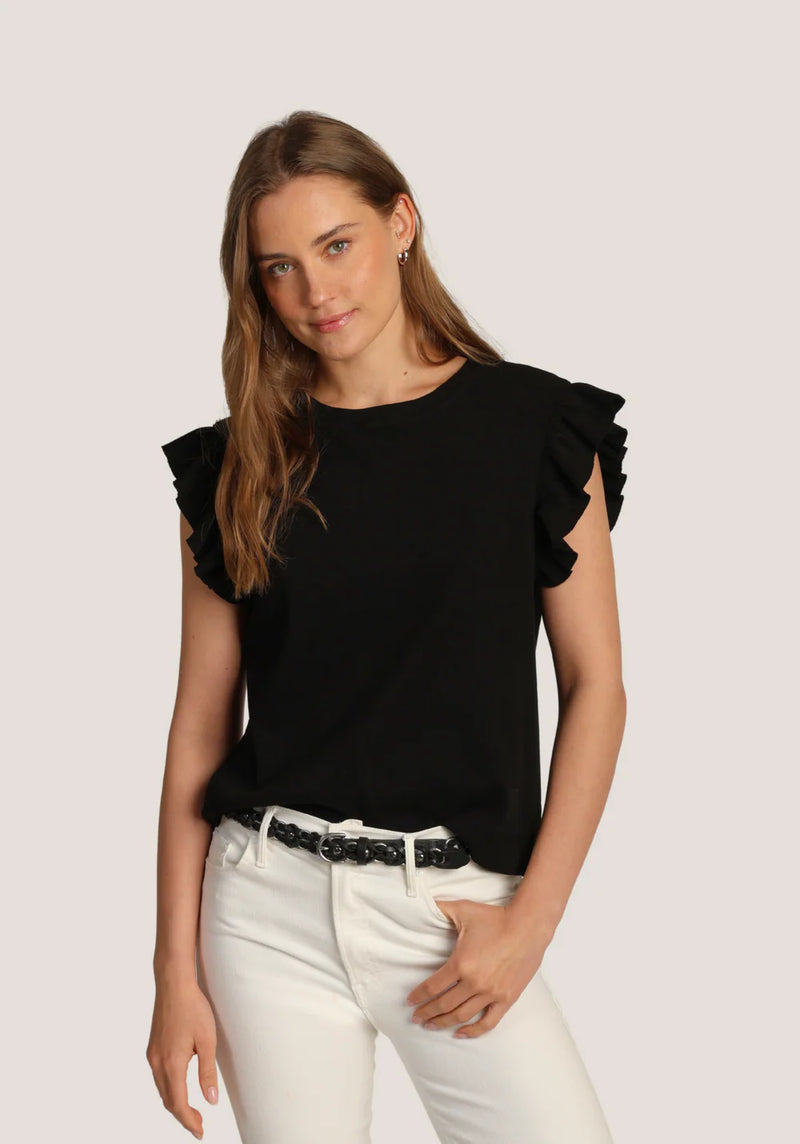 Ruffle Tip Tee
