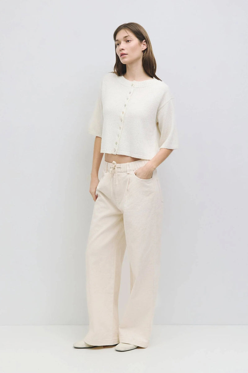 The Kara Cardi Cream