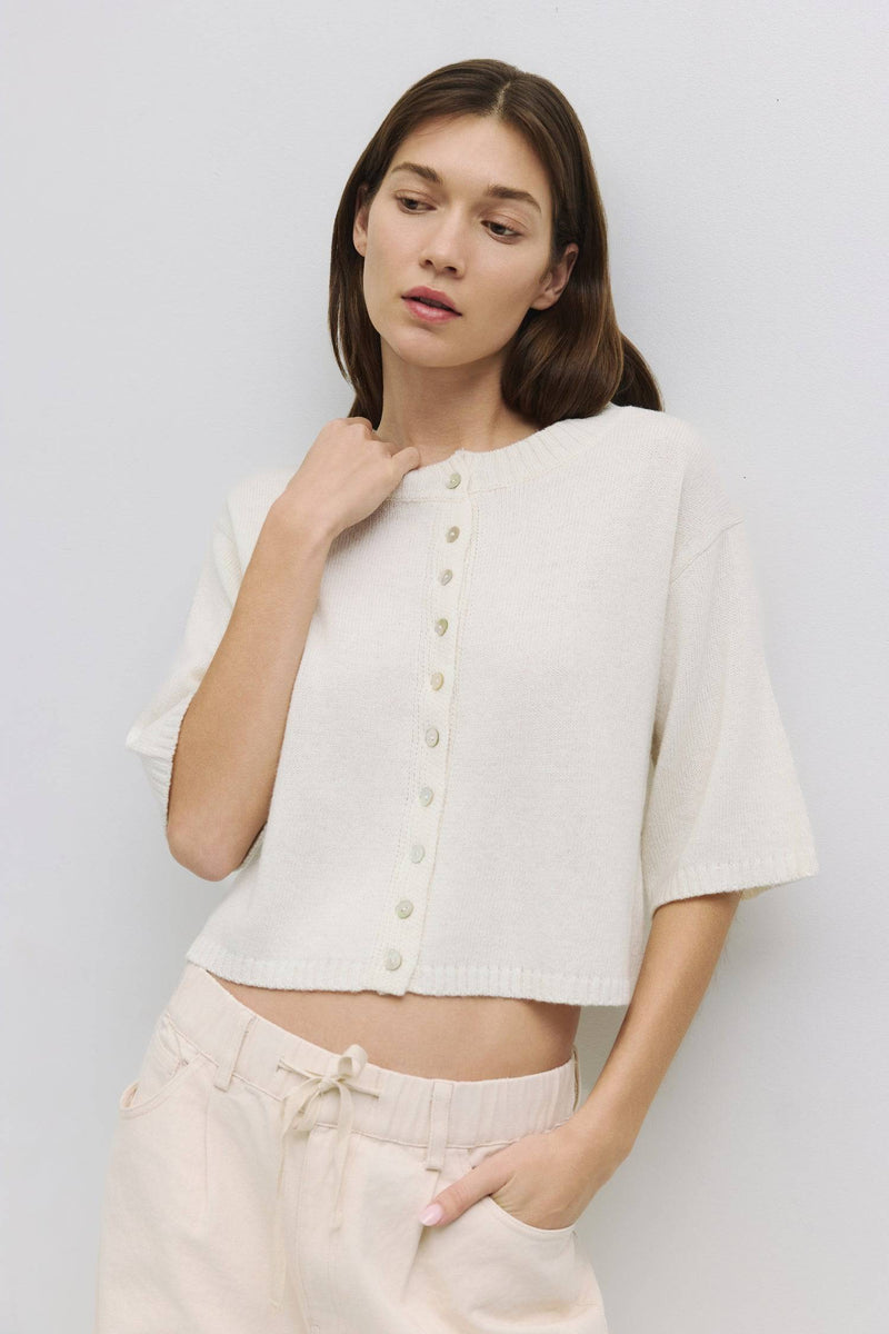 The Kara Cardi Cream