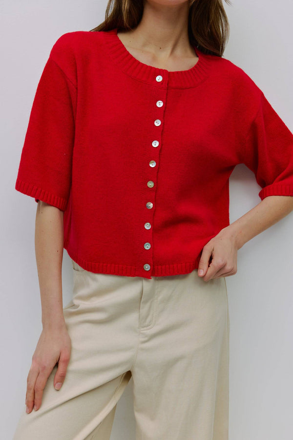 The Kara Cardi Rouge