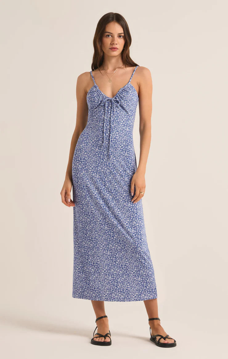 ZSP Melinda Deval Ditsy Midi Dress