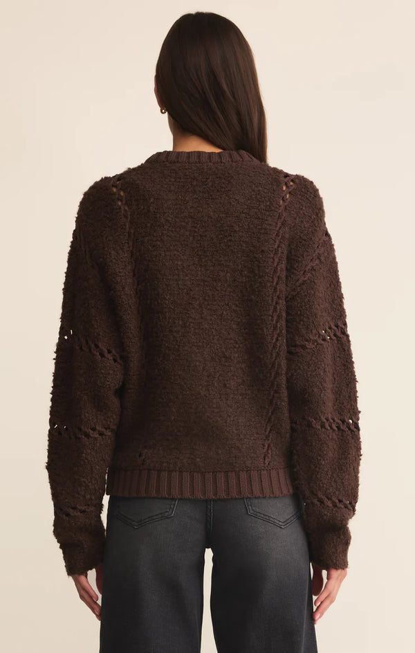 Sundance Sweater Cherry Chocolate