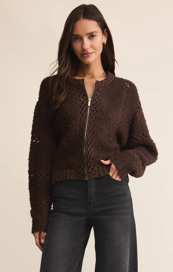 Sundance Sweater Cherry Chocolate