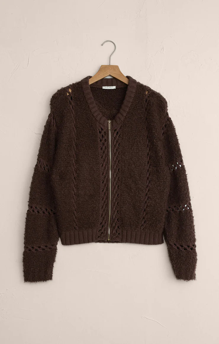 Sundance Sweater Cherry Chocolate