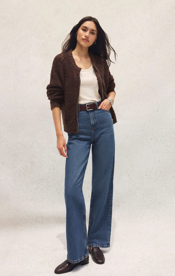 Sundance Sweater Cherry Chocolate