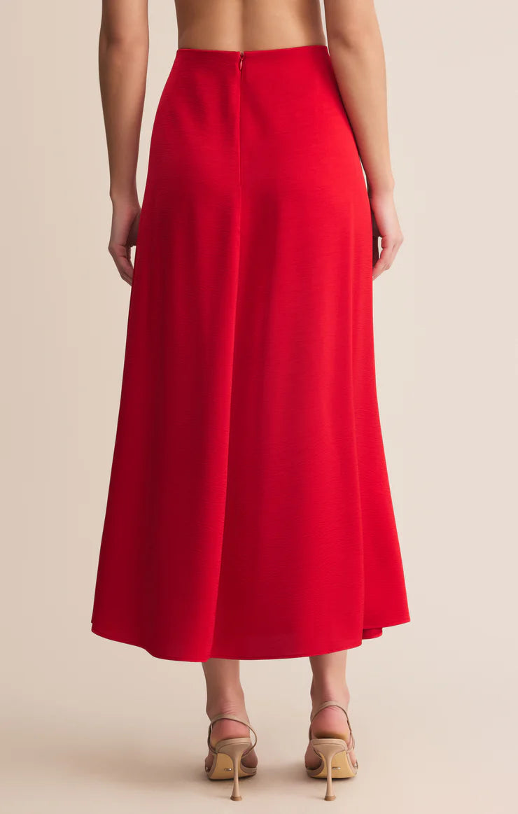 Northpointe Midi Skirt Red