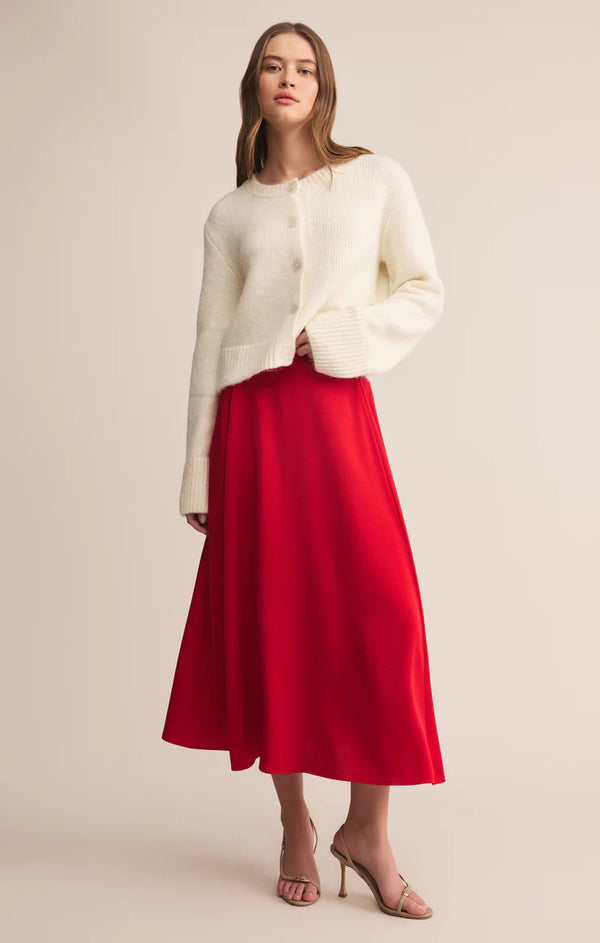 Northpointe Midi Skirt Red