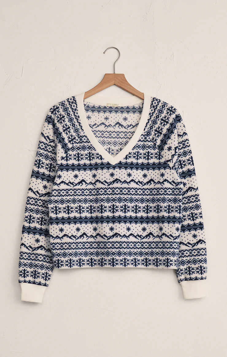 Slopes Fairisle L/S Top